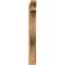 Ekena Millwork Funston Slat Smooth Outlooker, Western Red Cedar, 5 1/2"W x 32"D x 44"H OUT06X32X44FST06SWR - alternate 4